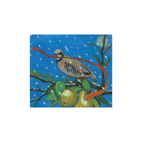 A Partridge in a Pear Tree - Custom Holiday Cards by Keith Murray KTouchCards.com 